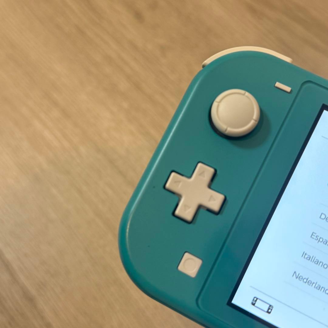 Nintendo Switch Lite ターコイズ 本体 純正充電器付き - メルカリ