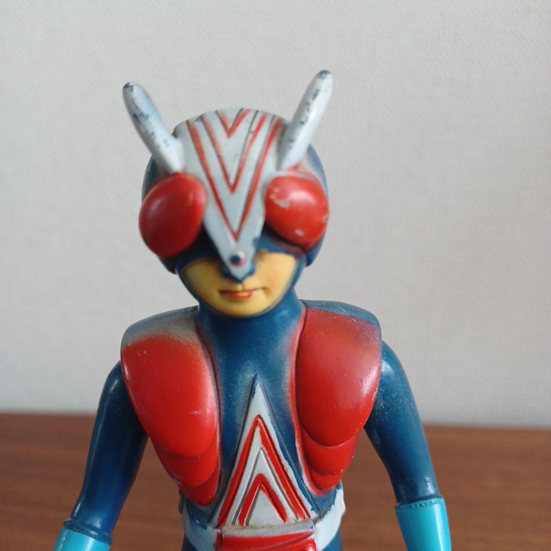 当時物 ポピー製「ライダーマン」石森プロ 超希少ソフビフィギュア