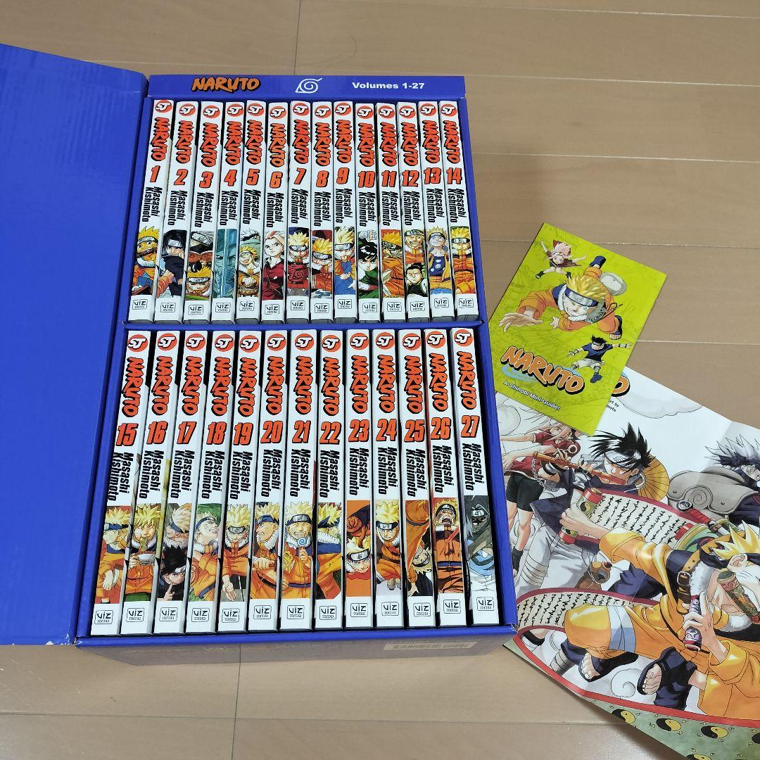 英語版 ナルト NARUTO 27冊セット - メルカリ