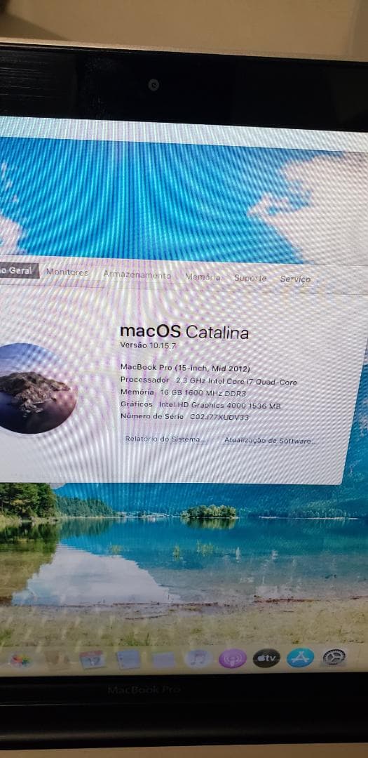 15インチMacBook Pro Retina：2.3GHz(Mid 2012)