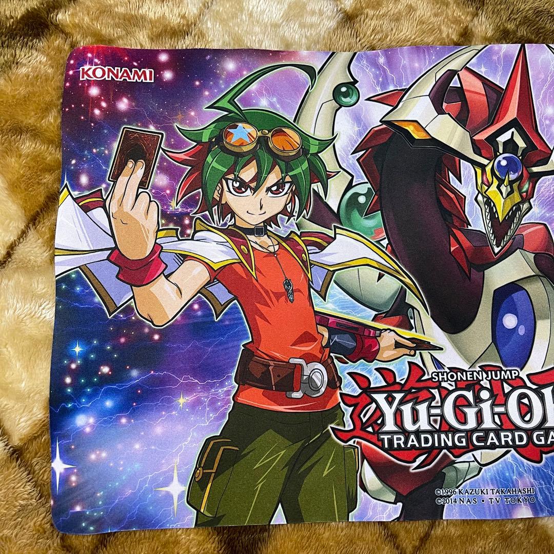 遊戯王 プレイマット 榊遊矢 ＆ オッドアイズ ペンデュラムドラゴン