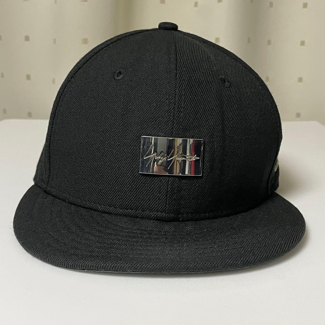 Yohji Yamamoto × New Era メタルプレート ウール cap
