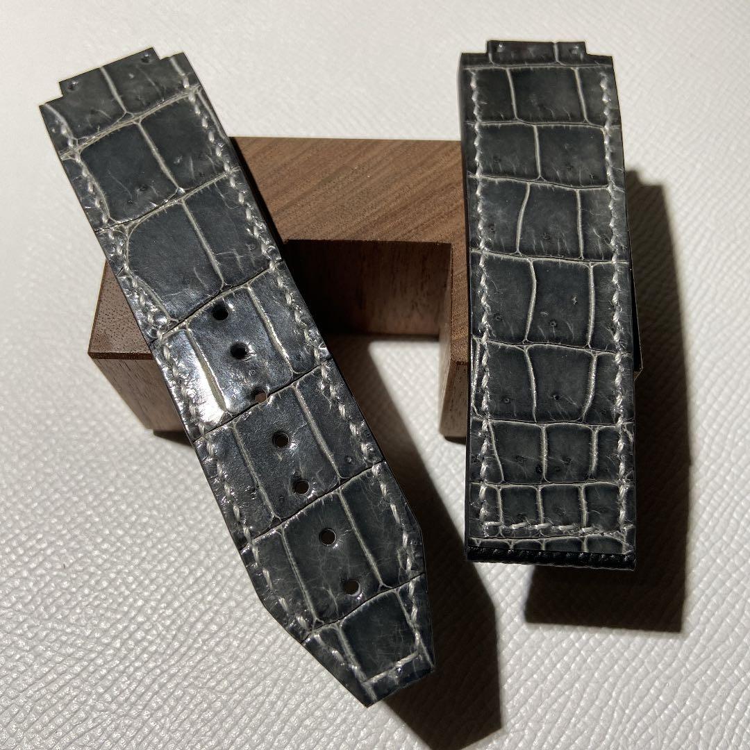 ✓【オーダー製作】ウブロ（HUBLOT）専用レザーストラップ - メルカリ