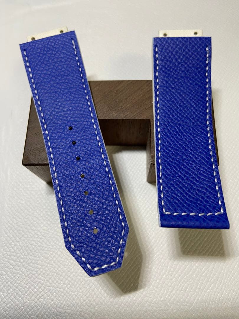 ✓【オーダー製作】ウブロ（HUBLOT）専用レザーストラップ - メルカリ