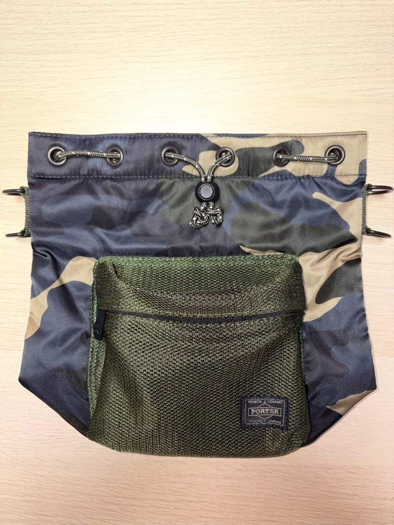 PORTER ポーター バルーンサック メッシュ カモ - メルカリ