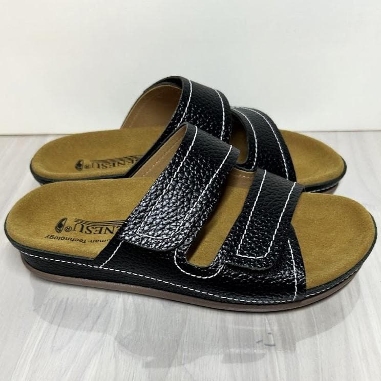 専用出品 新品 24㎝ 009B ベネッシュ BENESU 外履きサンダル 黒 - メルカリ