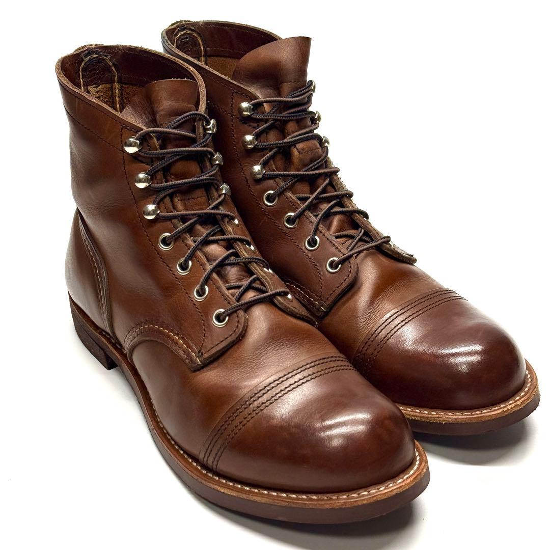 極美品】RED WING IRON RANGER 8111 ワークブーツ 箱付 - メルカリ