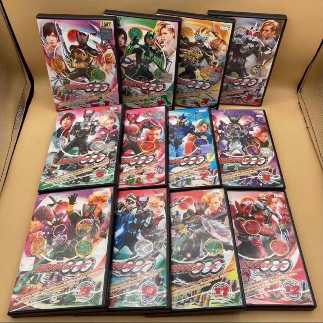 仮面ライダーオーズ DVD 全12巻+11本(劇場版など) - メルカリ