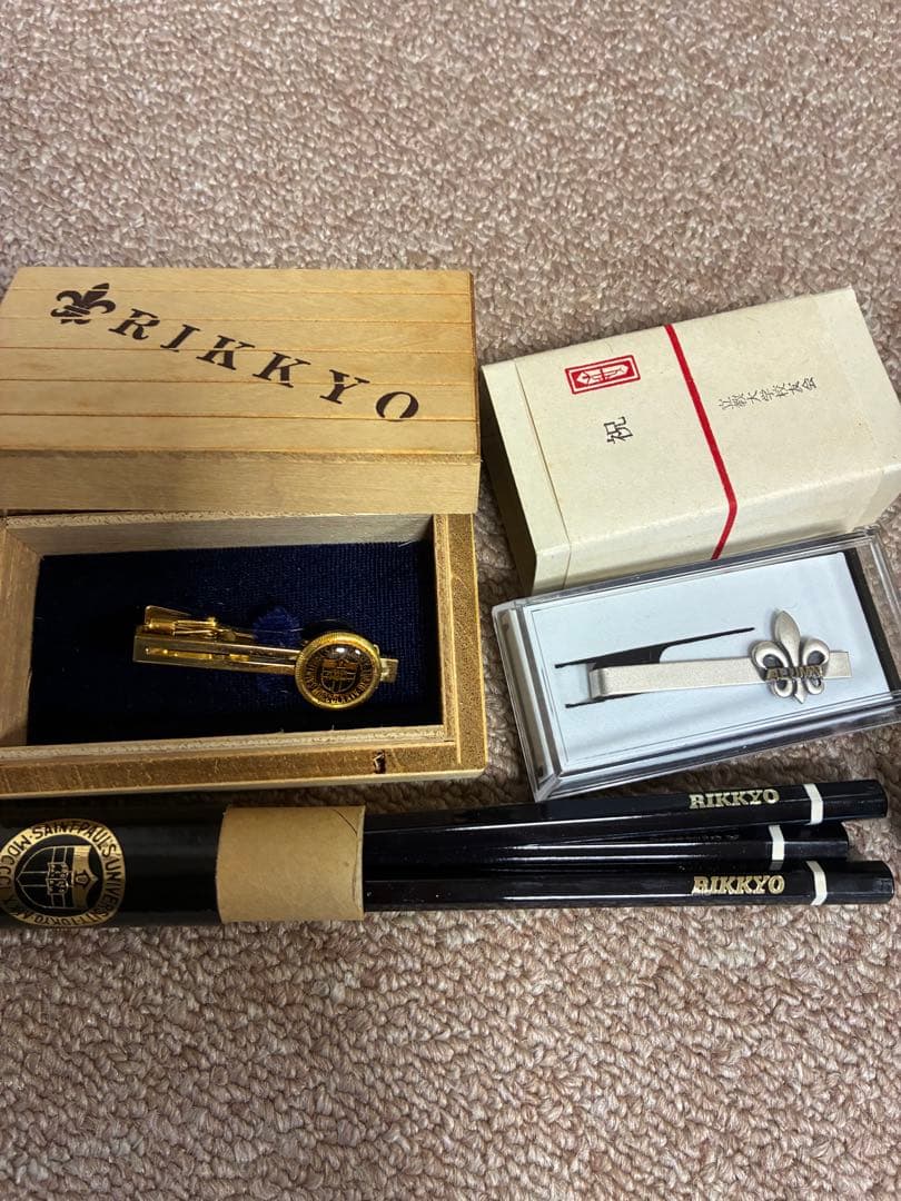 限定価格】立教大学 Tシャツ ネクタイピンなどのセット - メルカリ