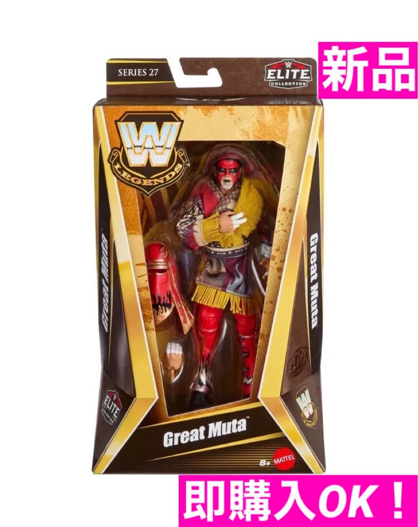 グレートムタWWE Elite Great Muta Legendsシリーズ
