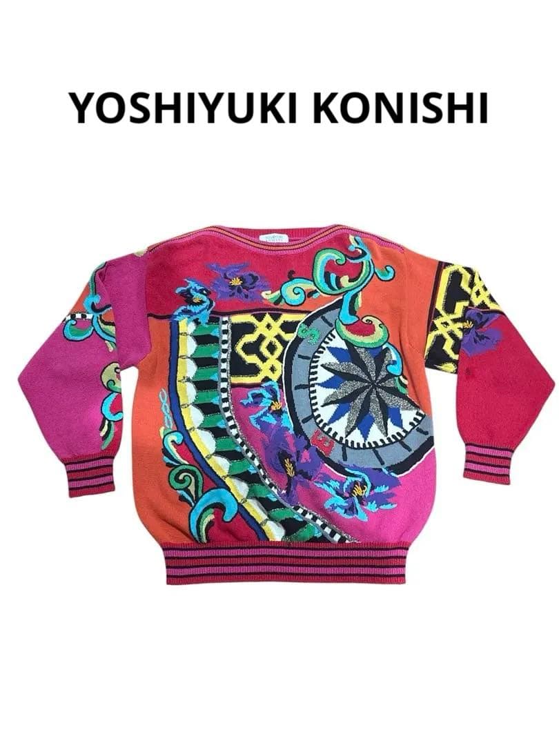 FICCE UOMO YOSHIYUKI KONISHI ハンドニット 3D 柄 - メルカリ