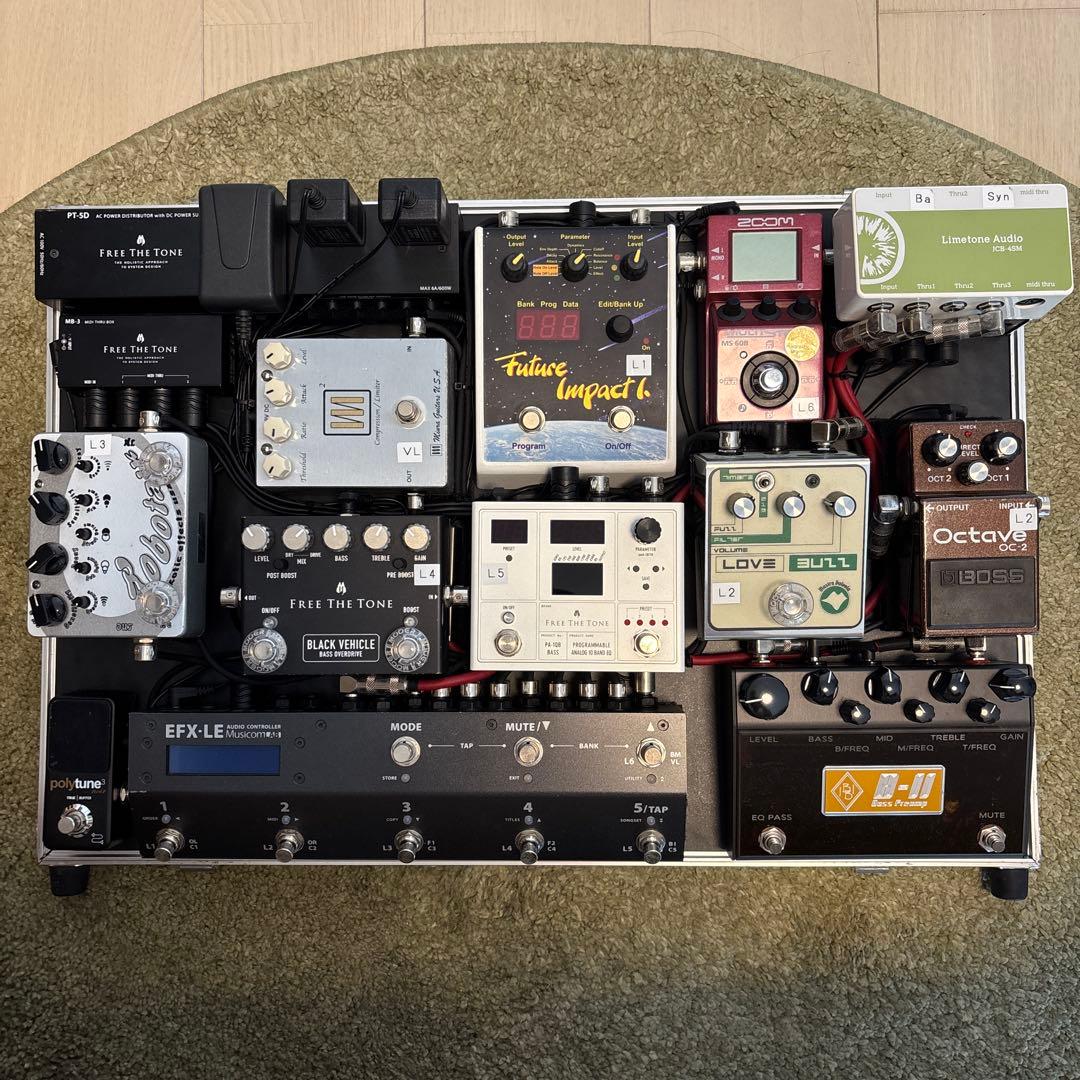 バラ売り可】ベース用エフェクターボード - メルカリ