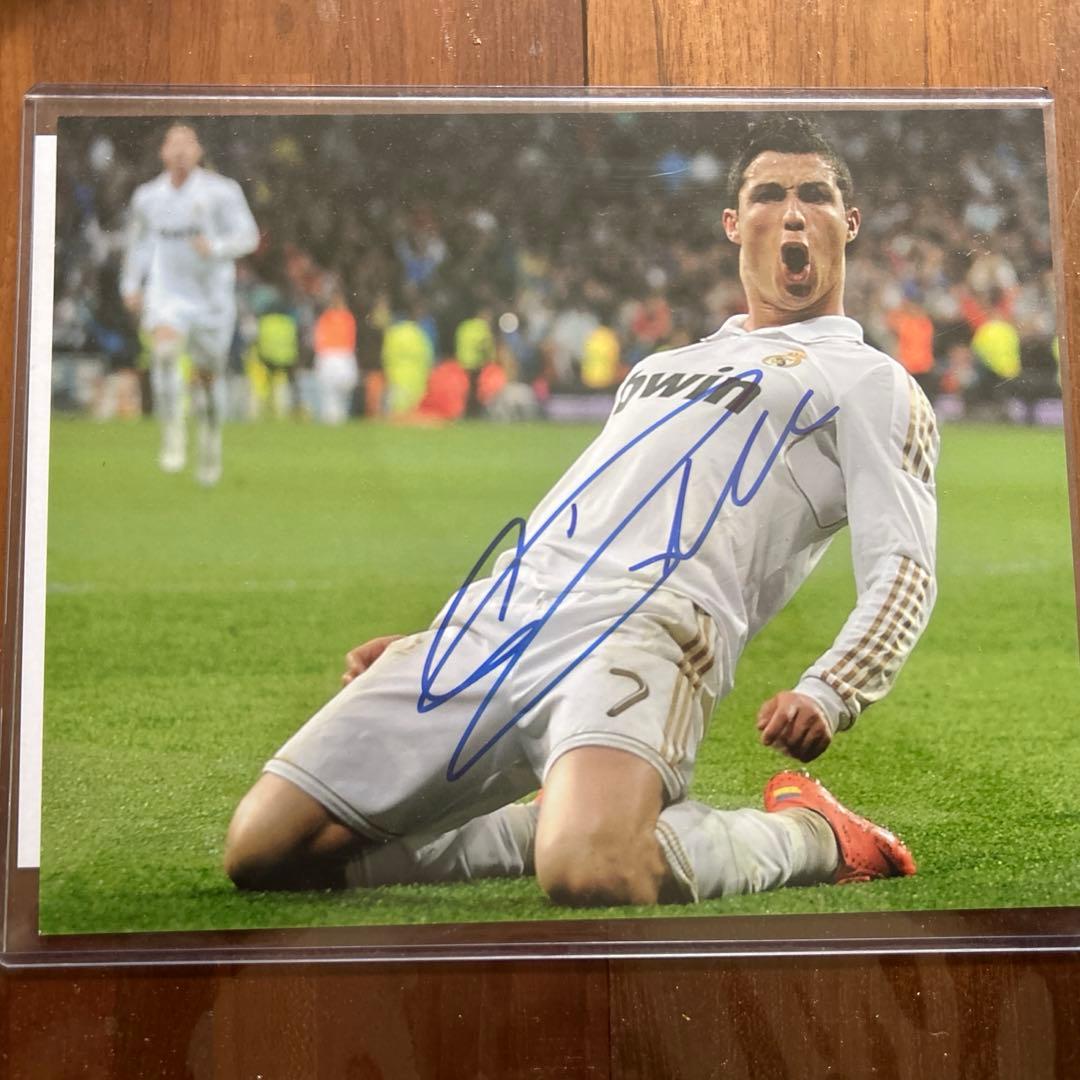クリスティアーノロナウド 直筆サイン - メルカリ