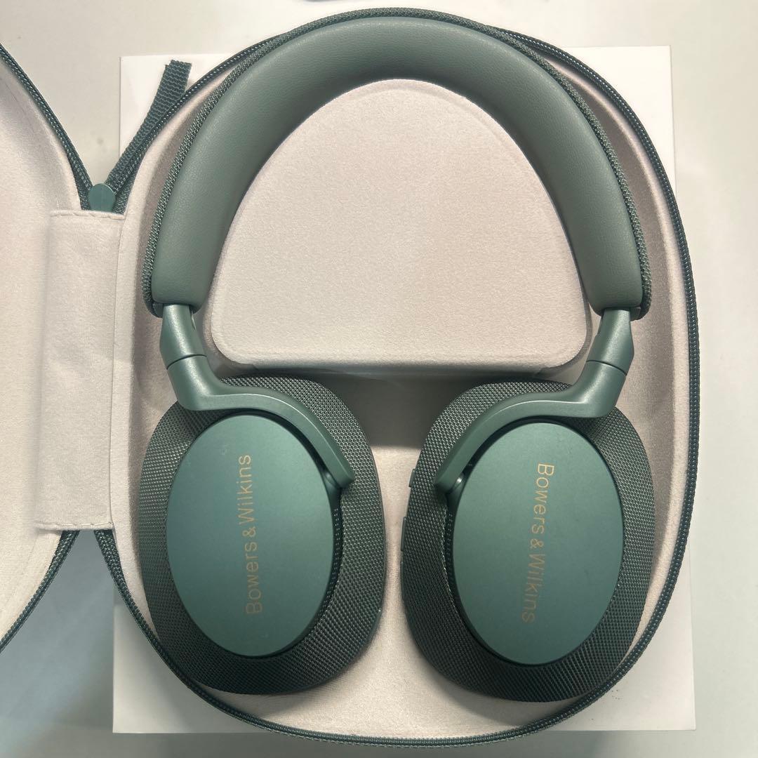 ケース・箱付きB&W Px7 S2e グリーン Bowers & Wilkins PX7 S2e (Forest Green) Over-ear noise-canceling