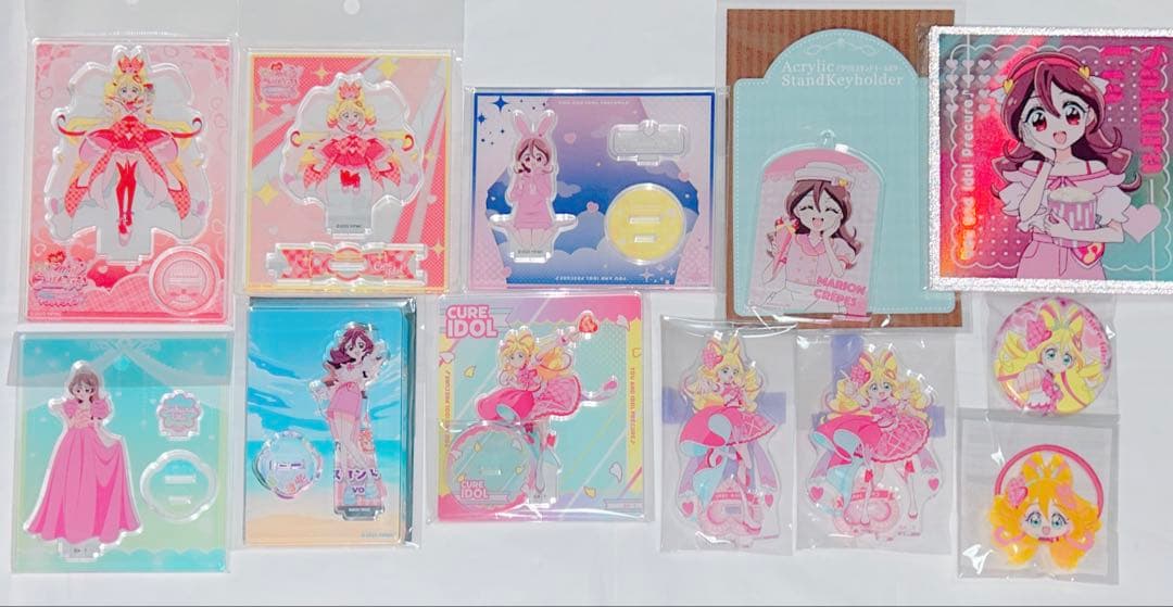 キュアアイドル アクリルスタンド セット つながるアクリルスタンド(キュアアイドル)【映画キミとアイドル