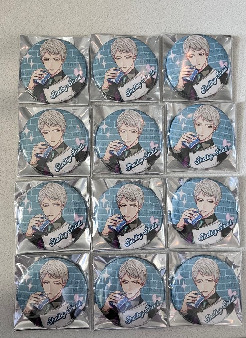 キューピットパラサイト キュピパラ キュピステ 缶バッジ シェルビー