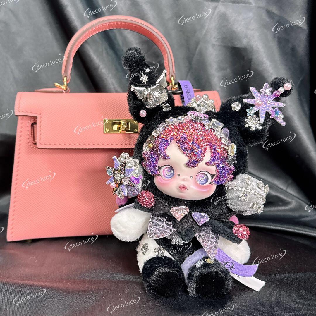 SKULLPANDA KUROMI スカルパンダ クロミ スワロフスキー デコ - メルカリ