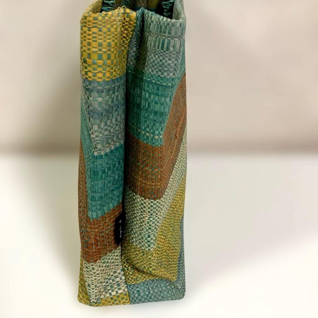 《クローバー》新品未使用アニエスベー　かごバッグ　マダガスカルトートバッグ