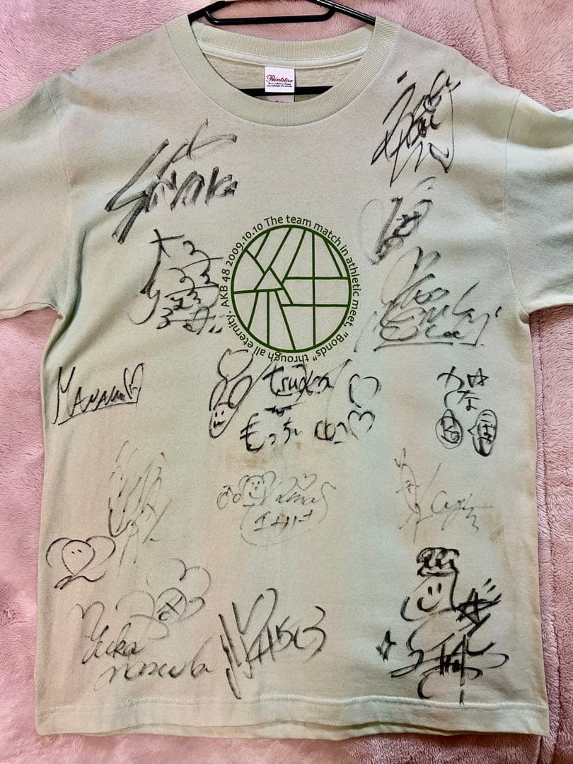 AKB48 大運動会 直筆サイン入り チームK 絆Tシャツ - メルカリ