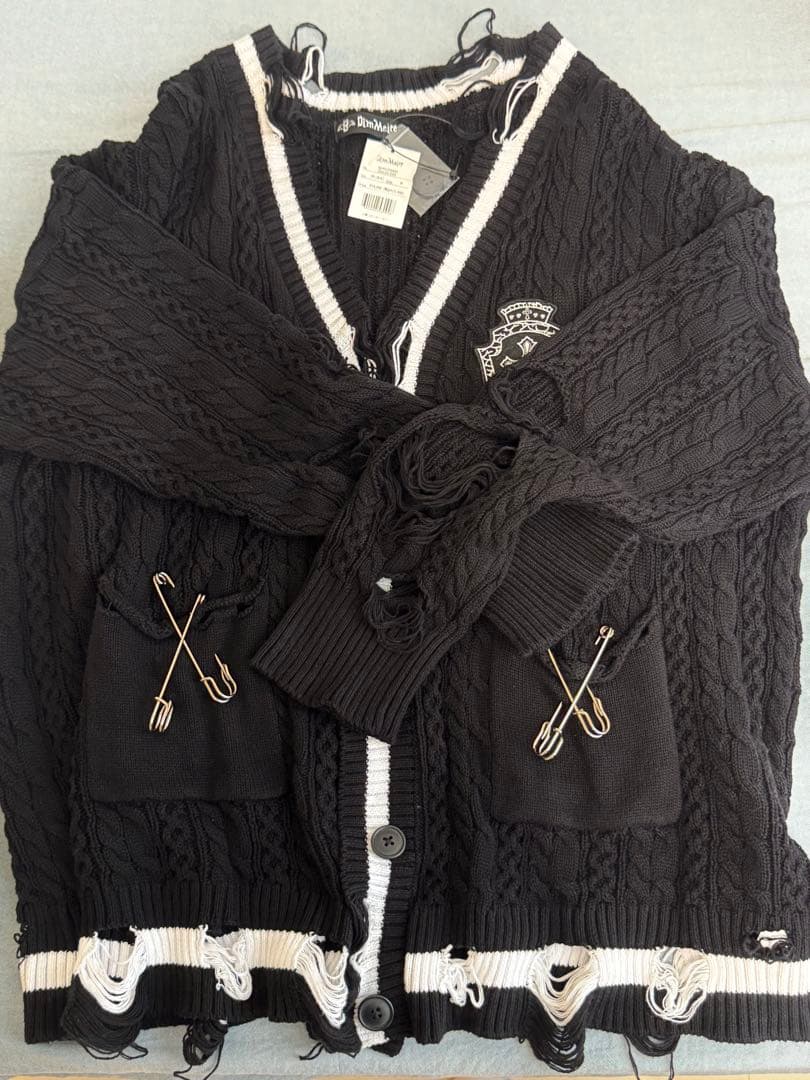 DimMoireディムモアール Gothic学園カーディガン 黒Black M - メルカリ