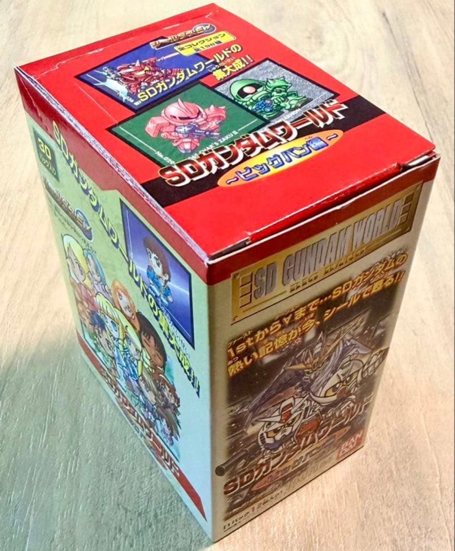 希少】SDガンダムワールド ビックバン編 シールダスEX 30パック入り