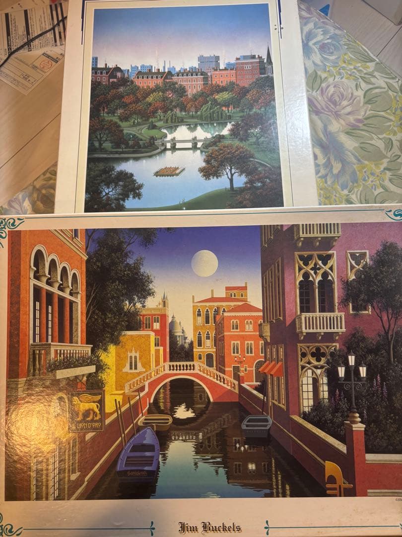 やのまん　ジム　バックルス　ジクソーパズル　1000ピース　2点まとめ　廃盤 YAM-10-1480 八木 大 モーニングワールド 1000ピース やのまん の商品