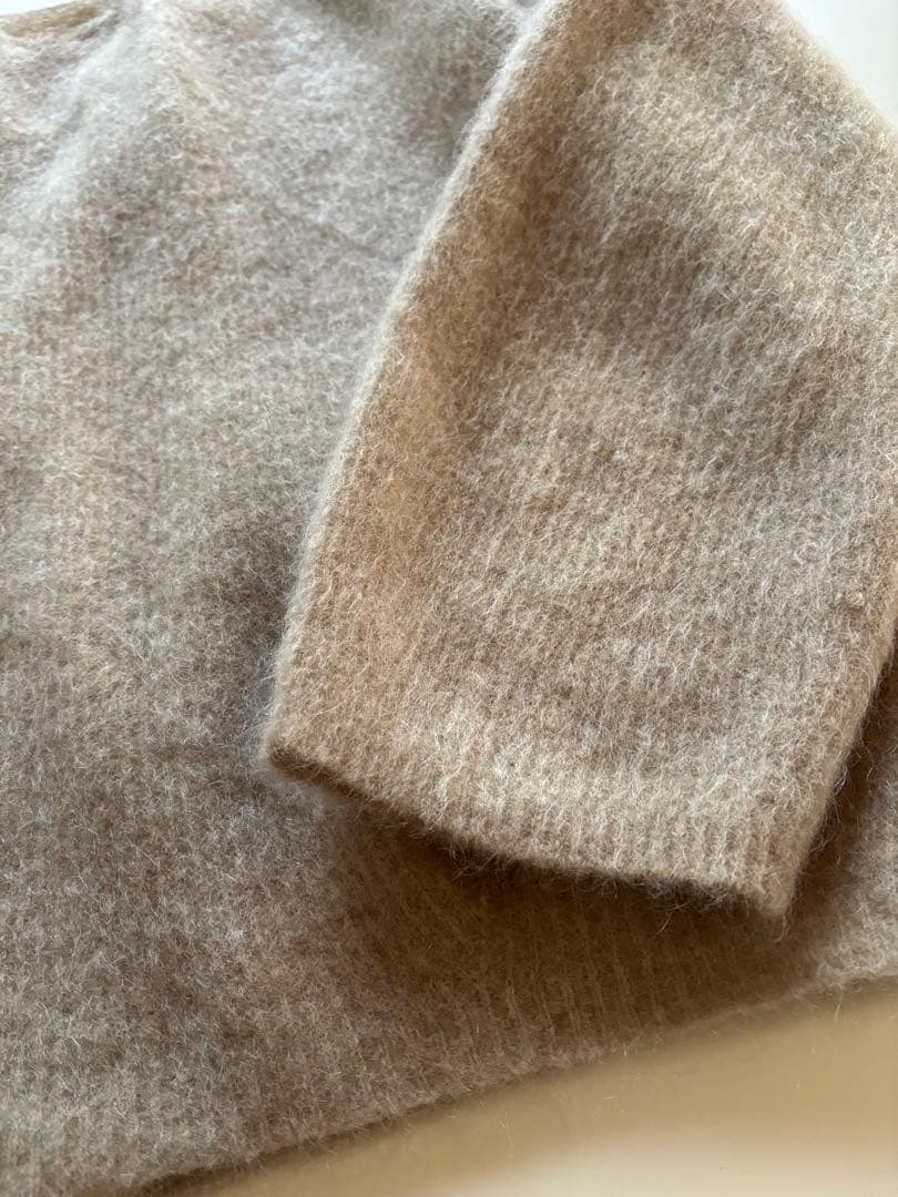 新品lunfil Bshop モヘヤショートカーディガン - メルカリ