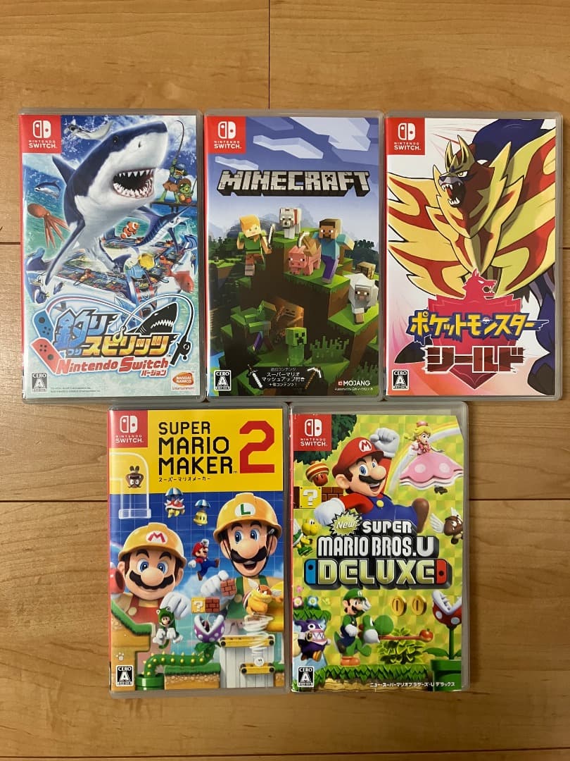 Nintendo Switch ゲーム5本 まとめ売り Nintendo Switch ゲーム5本