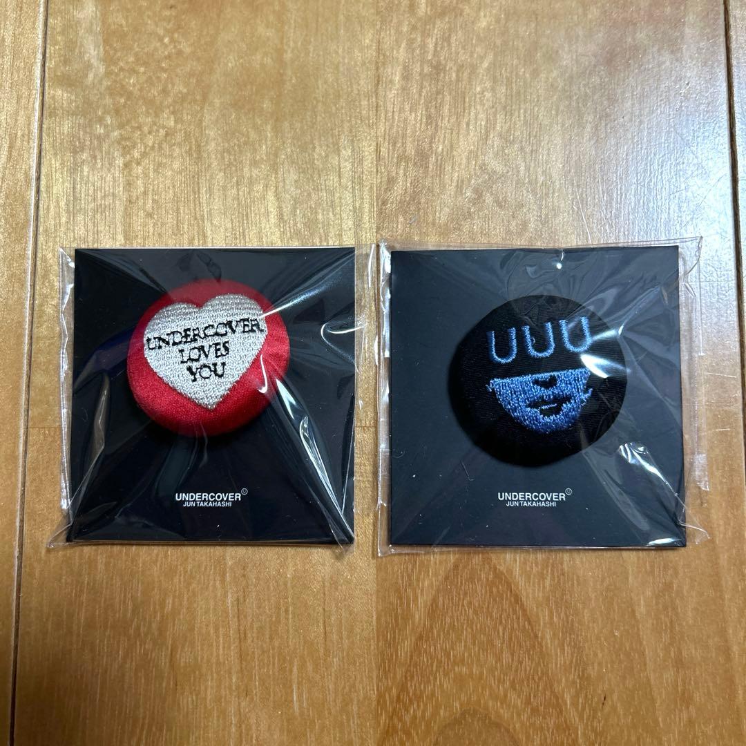未開封新品】アンダーカバー刺繍バッジ 2点セット（UNDERCOVER - メルカリ