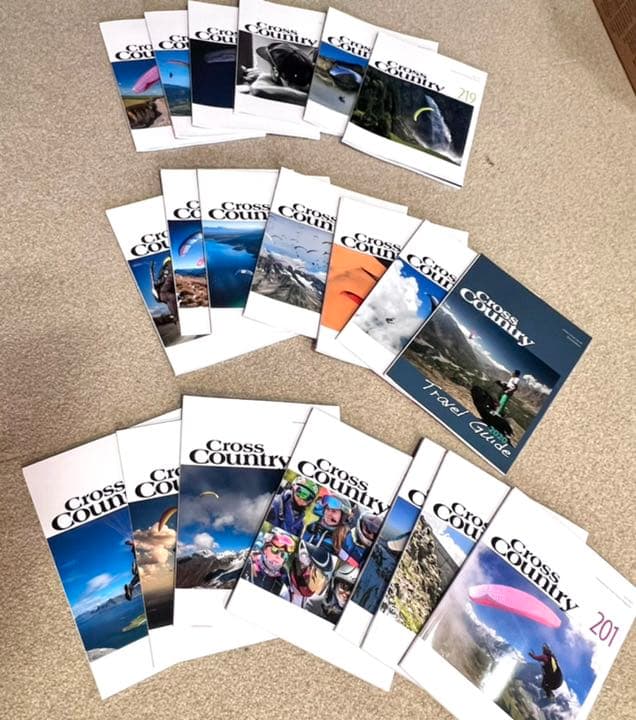パラグライダー写真が綺麗な専門誌 Cross Country 2019〜セット - メルカリ
