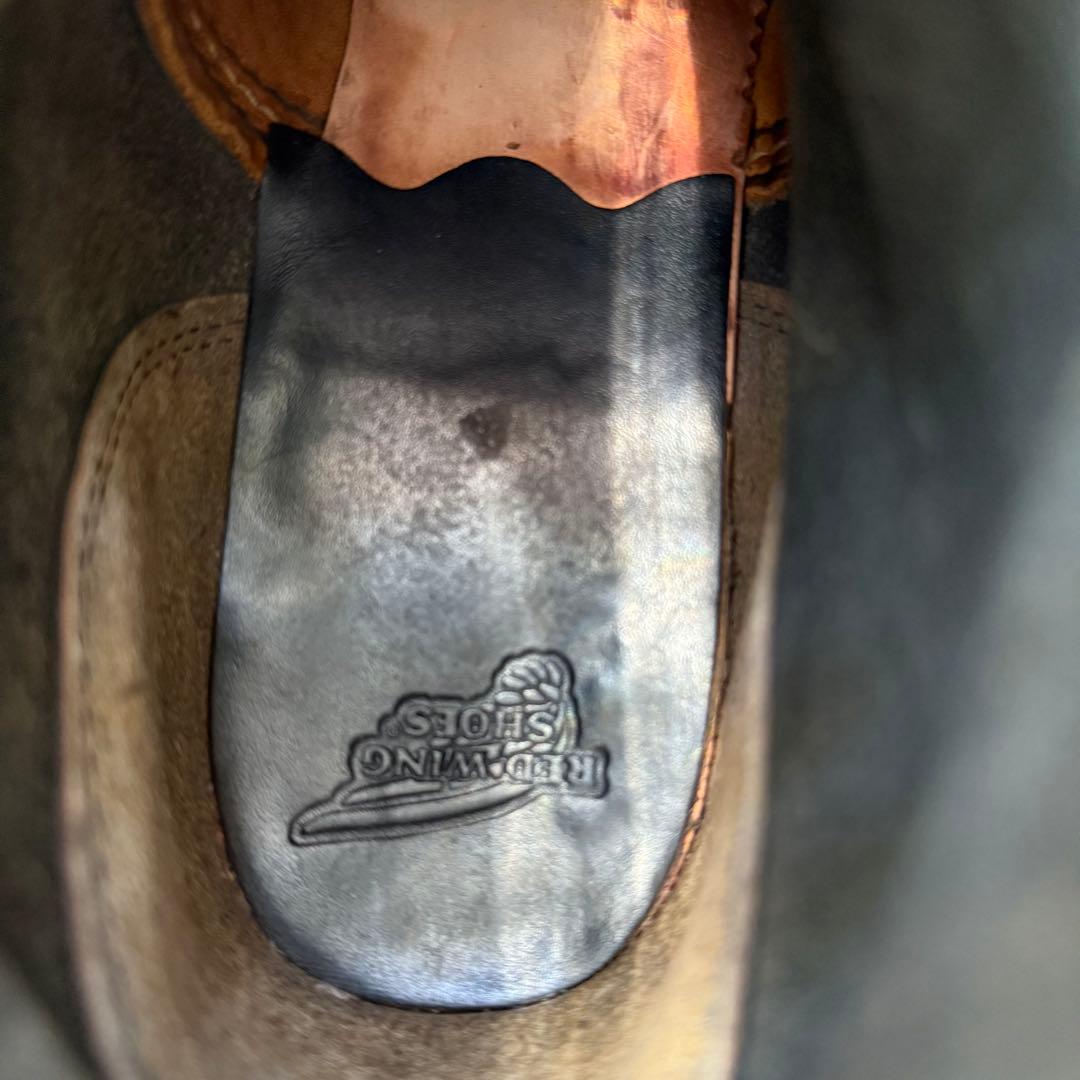 ハーフソール交換後未使用 レッドウィング 旧ベックマン 9015