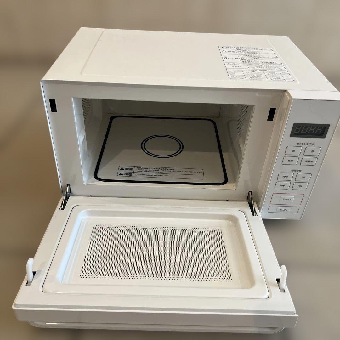 無印良品 電子レンジ MJ-SER18A 2020年製 ホワイト 白 - メルカリ