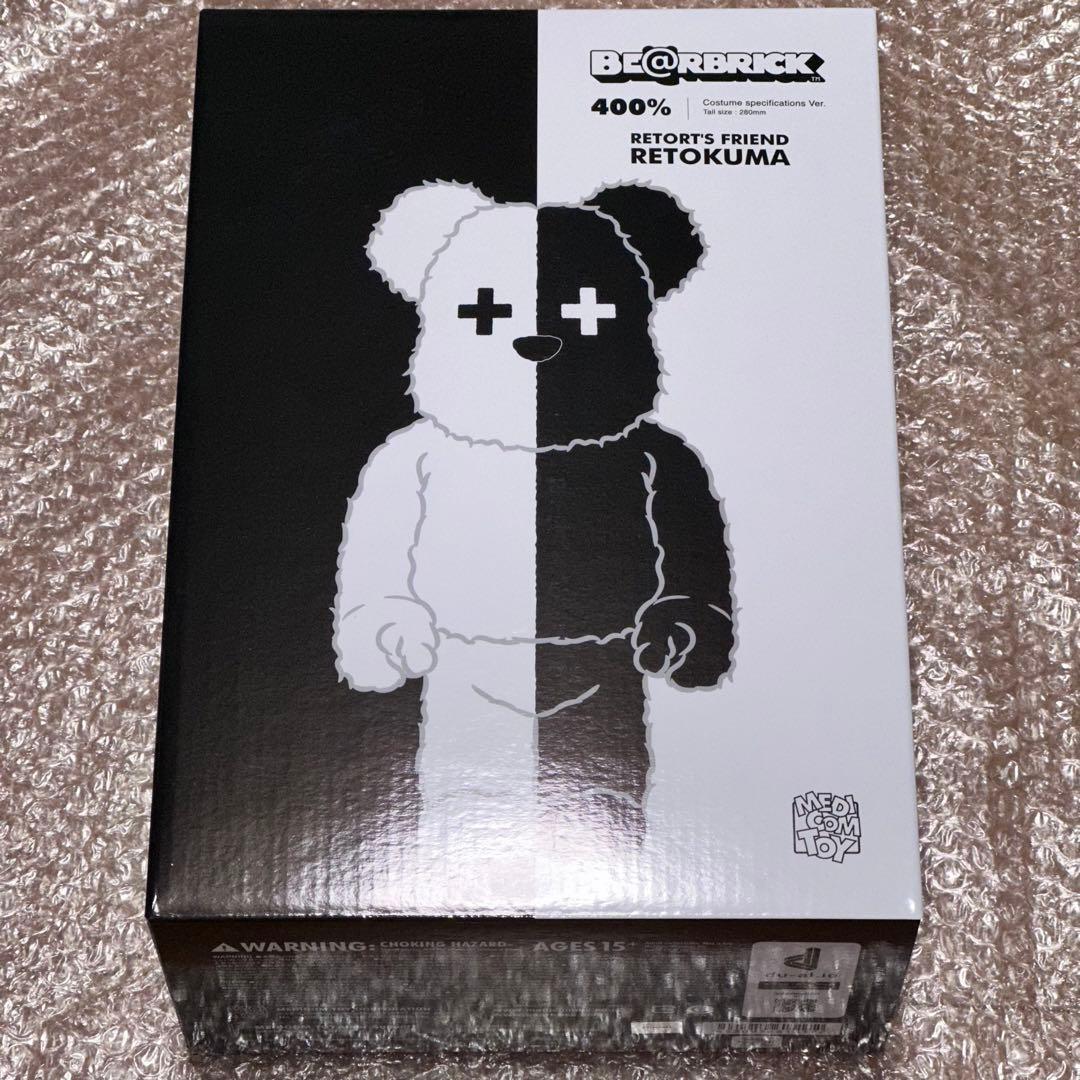 レトセトラ レトルト BE@RBRICK レトクマ 400% 新品未使用 - メルカリ