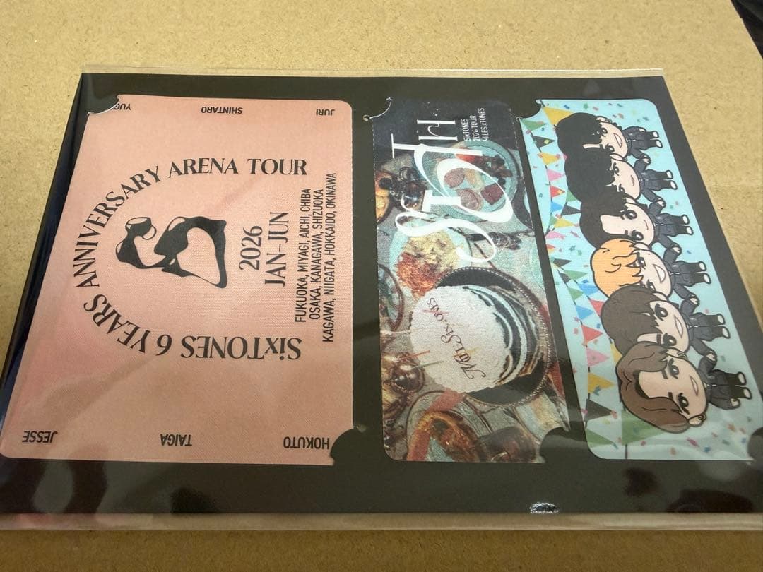 SixTONES MILESixTONES ツアーステッカー - メルカリ