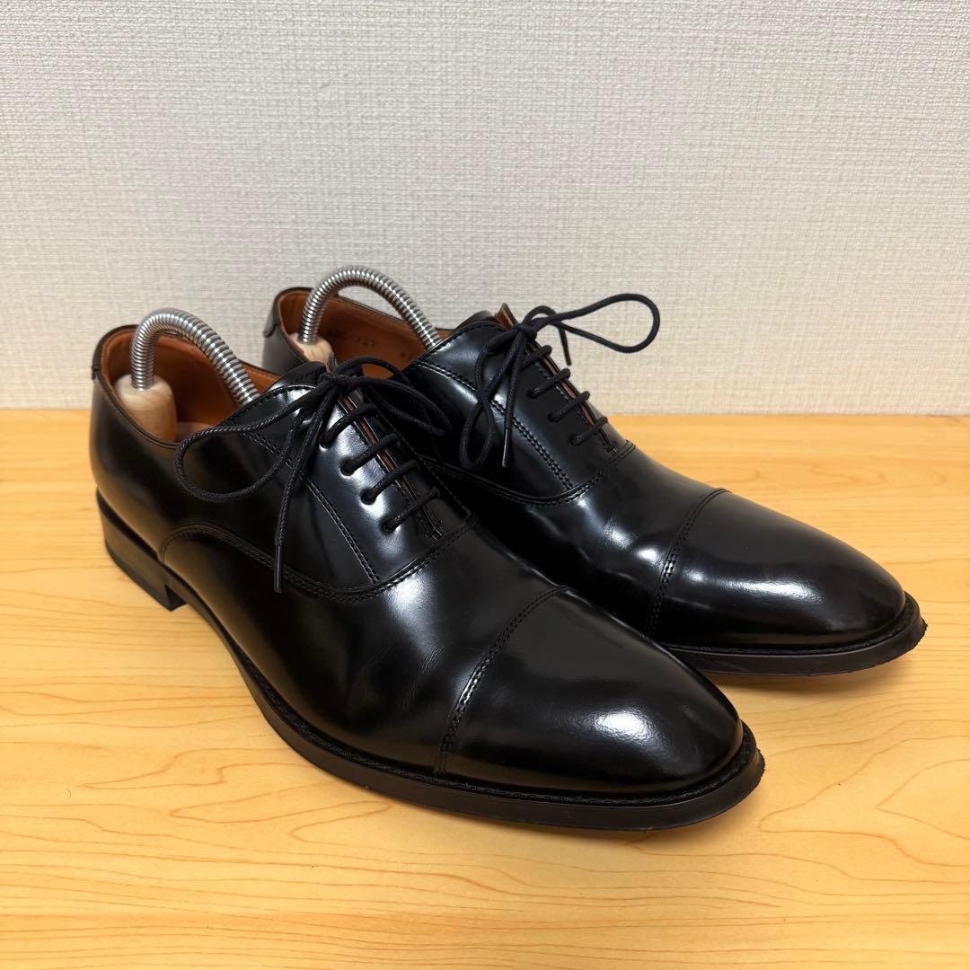 【美品】REGAL ストレートチップ ブラック 26.0cm 内羽根