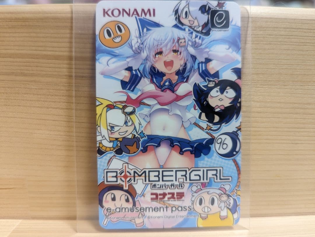 ボンバーガール コナステ シロ e-amusement pass - メルカリ