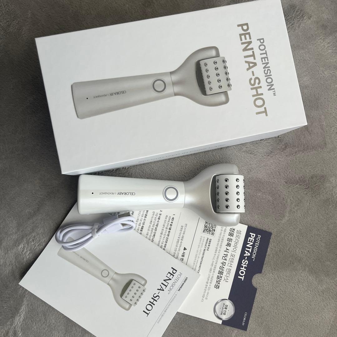 POTENSION セロラバイペンタショット　PENTA-SHOT 美顔器　毛穴 楽天市場】【セロラバイ公式】ペンタショット1日5分・毛穴の目立ち