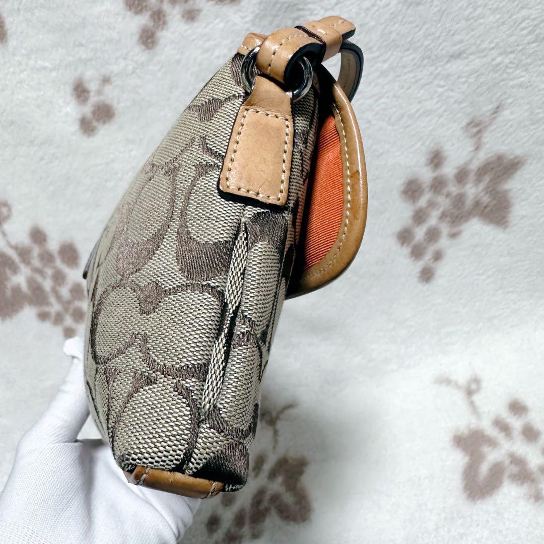 コーチ クリップ デミ アクセサリーポーチ バッグ ワンショルダー