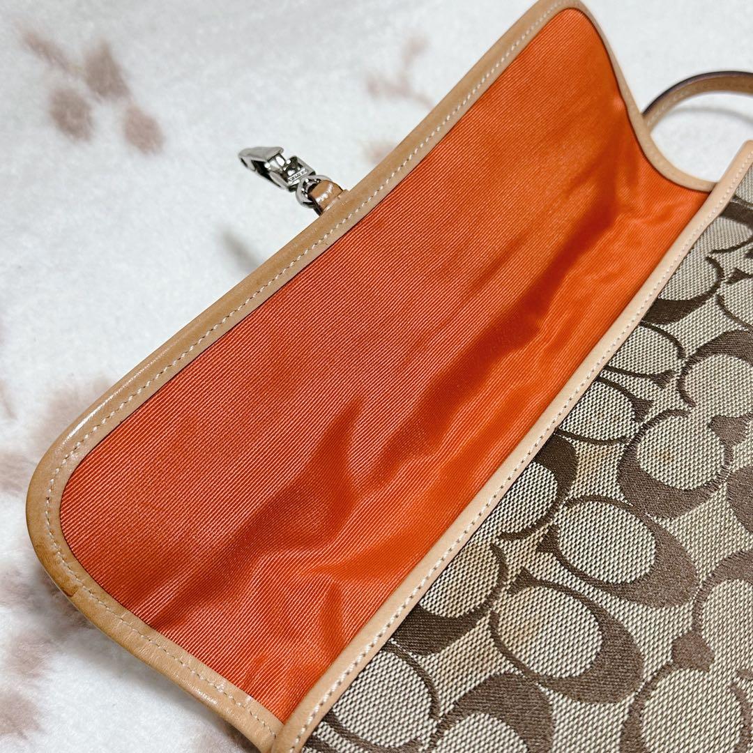 コーチ クリップ デミ アクセサリーポーチ バッグ ワンショルダー