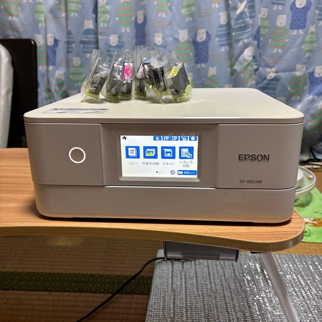 EPSON EP-882AW インクジェットプリンター エプソン 本体インク付き EPSON カラリオ EP-882AW [ホワイト] 価格比較 - 価格.com