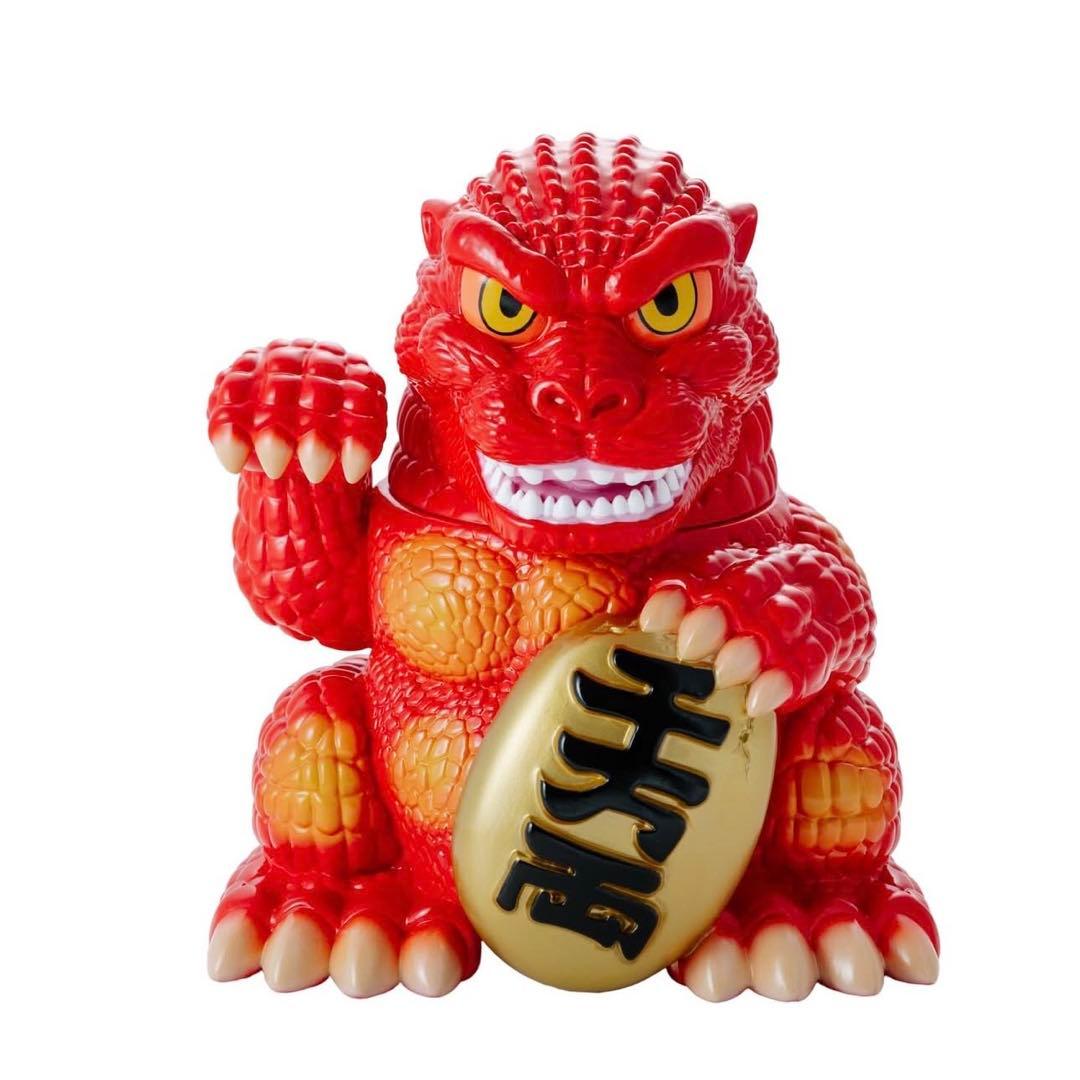 未来に帰る 招きゴジラ 赤 ソフビ ワンフェス WF2026W GODZILLA - メルカリ