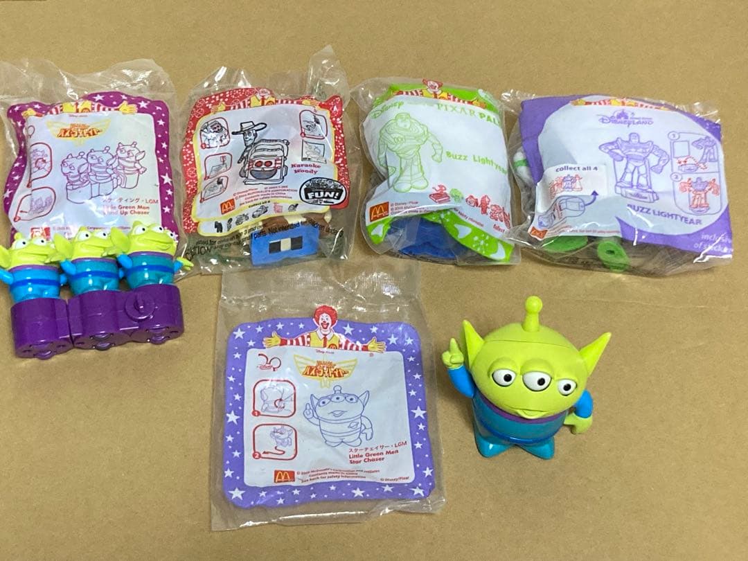 日*4様 トイ・ストーリー まとめセット ウッディ バズ・ライトイヤー