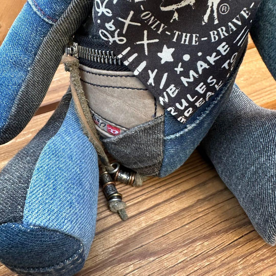 DIESEL 30周年記念 日本限定 100体限定 デニム再構築 テディベア