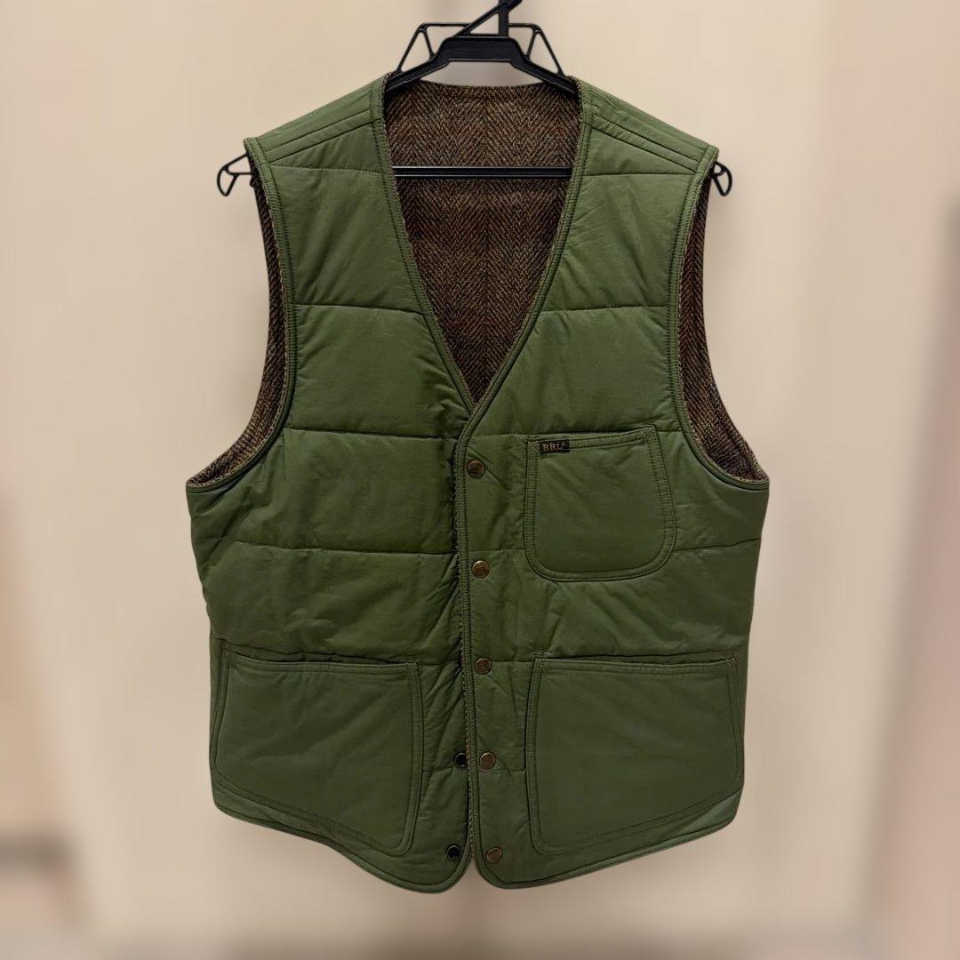 RRL Harris Tweedリバーシブル ベスト - メルカリ