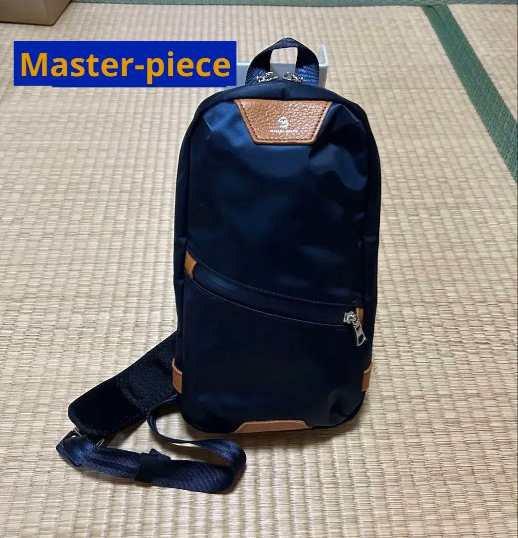げ*ー様 Master-piece メンズショルダーバッグ　ネイビー master-piece（マスターピース） ショルダーバッグ バッグ masterpiece