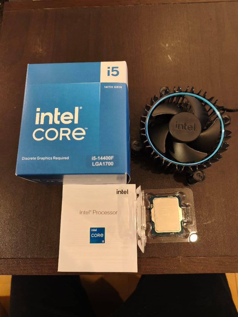 Intel Core i5 14400F CPU LGA1700 正常動作確認済 Intel Core i5 14400f CPUのみ lga1700ソケット 動作確認済み画像有り