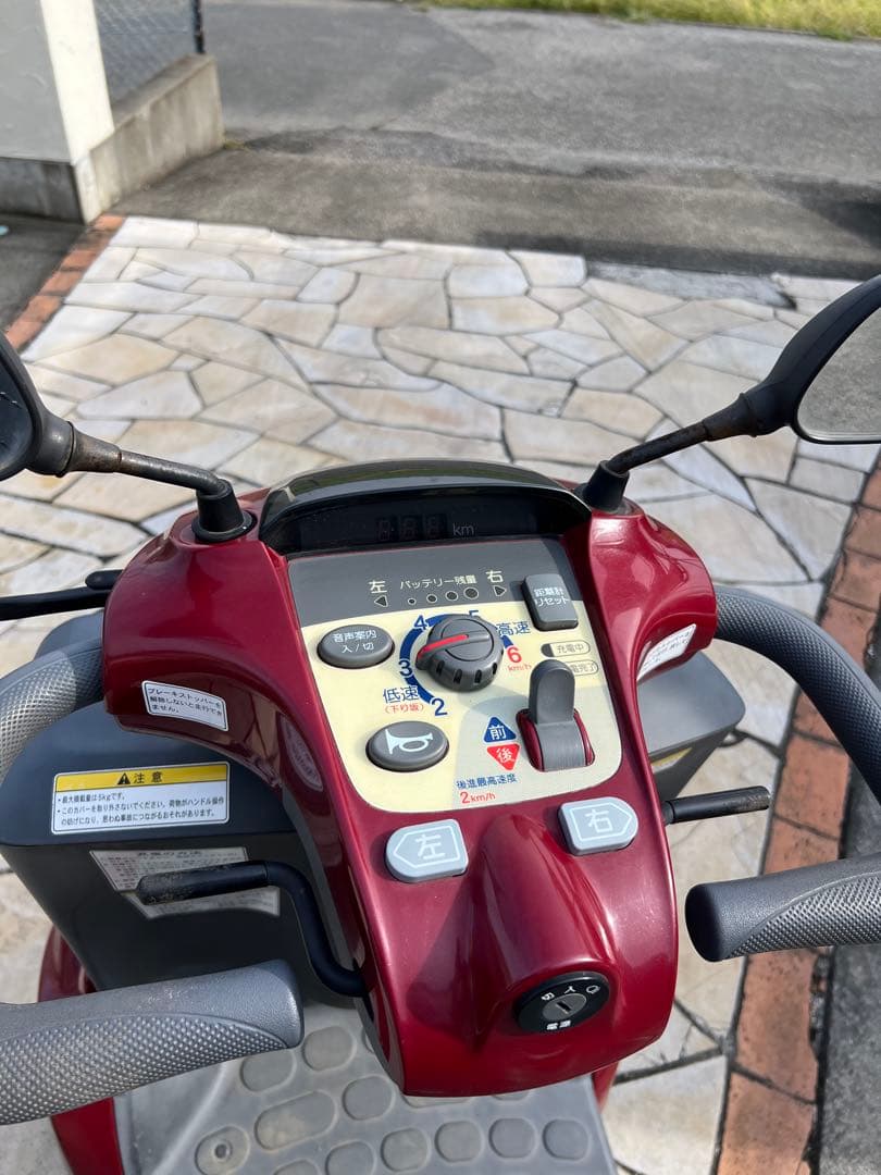 SUZUKI セニアカー 赤 埼玉比企郡 型式EF14D7 2014年製 - メルカリ