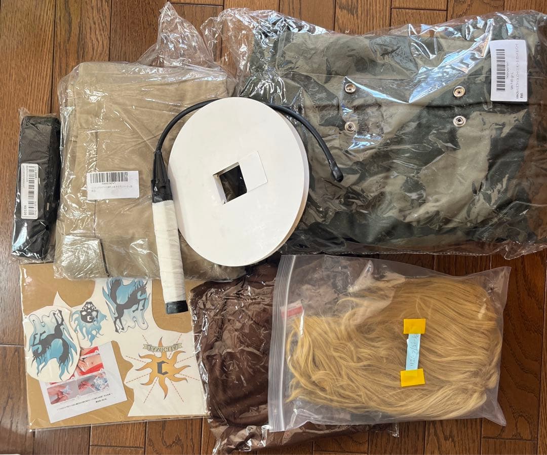 REBORN! ディーノ コスプレ フルセット 鞭 ウィッグ