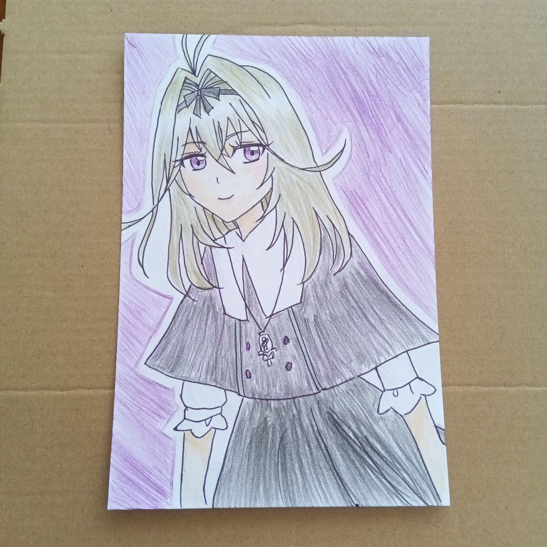 手描きイラスト ファンアート 名探偵プリキュア 森亜るるか - メルカリ