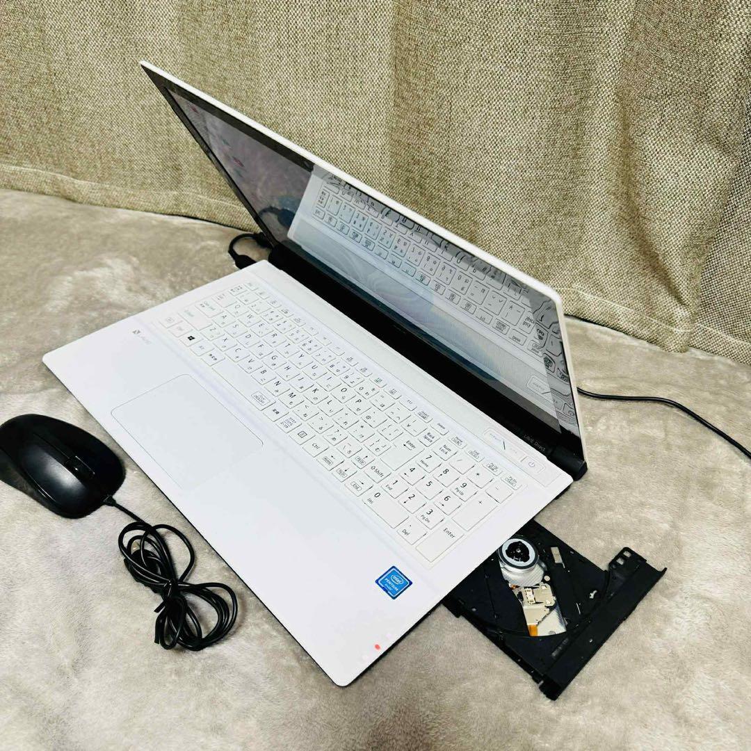 S241 NECノートパソコンSSDメモリ8G高速Windows11オフィス付き - メルカリ